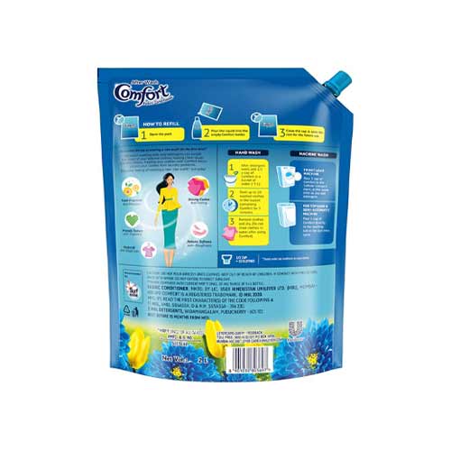 Comfort After Wash Fabric Conditioner Pouch
